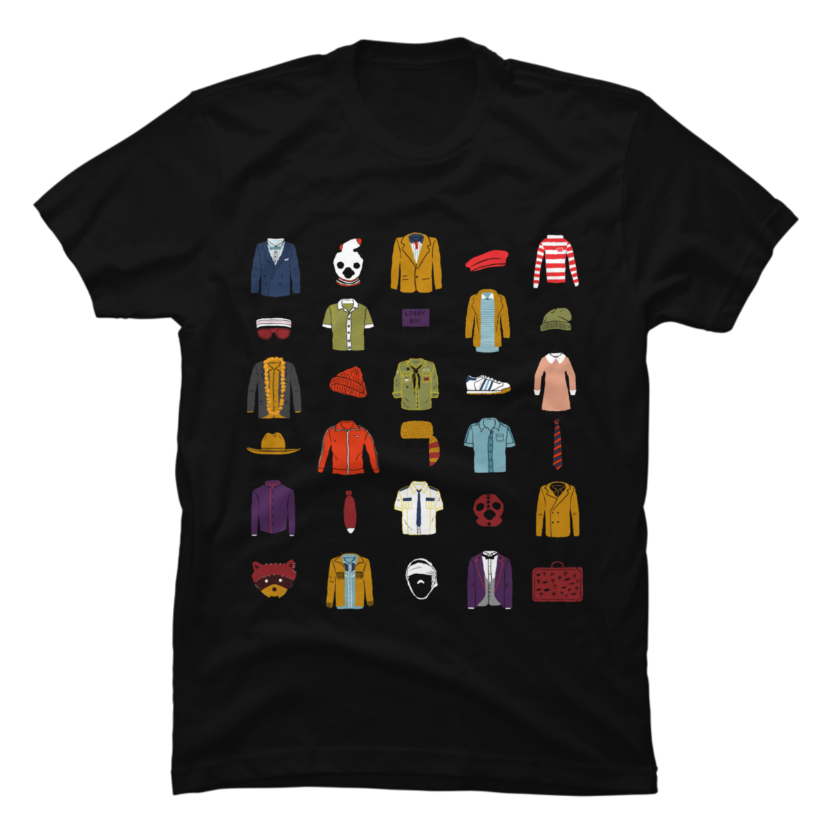 wes anderson t shirt